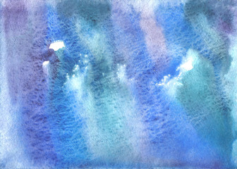 Abstract background. Colorful bright watercolor textures. Splashes, drops of paint, paint smears. Illustration