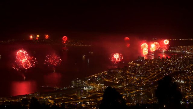 Huge Firework, Valparaiso - Biggest Firework In South America