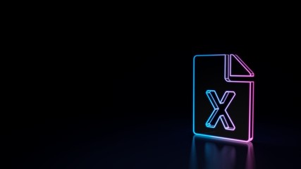 3d icon of file tables