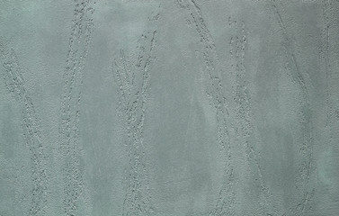 Photo of old blue cement wall with fractures. Texture for pattern.