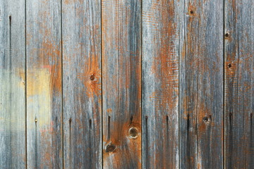 Obraz premium Weathered wood fence planks
