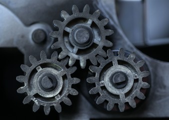 Gears. Machine part