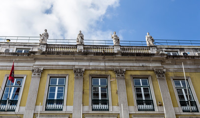 Fototapeta na wymiar Palace of the former Condes de Vila Franca
