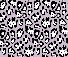 Leopard pattern design, vector illustration background. 