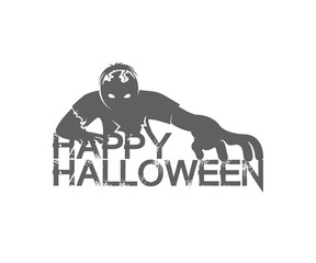 Happy Halloween Logotype.
