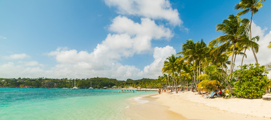 La Caravelle beach in Guadeloupe
