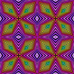 Abstract kaleidoscope background. Beautiful multicolor kaleidoscope texture. Unique kaleidoscope design,3D rendering