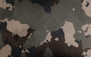 Camouflage pattern cloth texture. Background and texture for design. © Cornflowerz