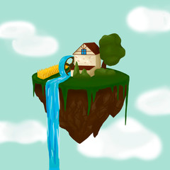 floating island