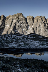 lake in mountains