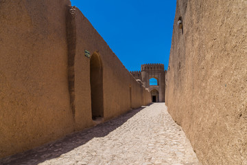 iran bam citadel after earthquake