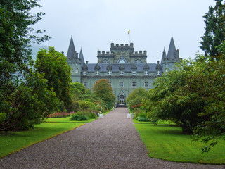 Inveraray Castle im schottischen Hochland