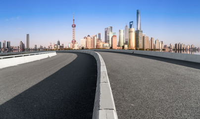 Urban Road, Highway and Construction Skyline..