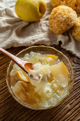 Chinese traditional gourmet rock sugar Sydney white fungus soup