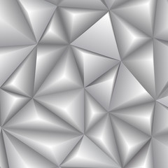 Naklejka na ściany i meble vector illustration abstract 3d geometric polygonal triangle pattern