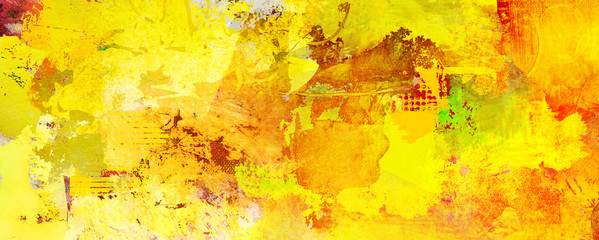 gelb abstrakt malerei texturen banner