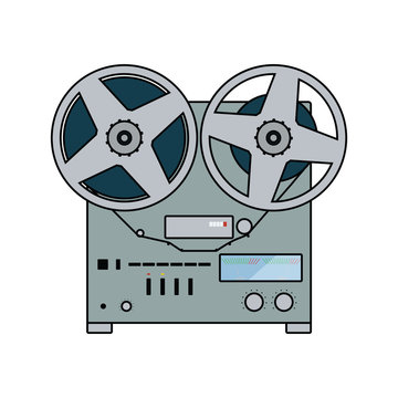 Reel tape recorder icon