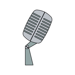 Old microphone icon