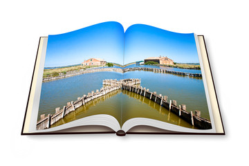 The Comacchio valleys (Italy), italian UNESCO protected area, are known worldwide for eel fishing -...