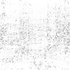  Grey bubbles on white background   