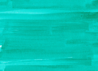 Obraz premium Abstract watercolor turquoise background