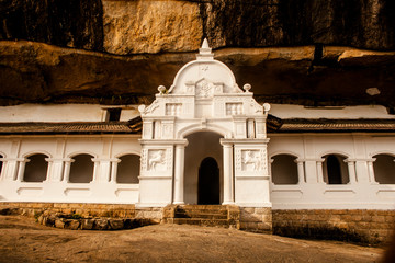 dambulla temple  in Sri Lanka
