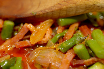 asparagus and bacon