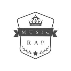 Rap Music Logo.