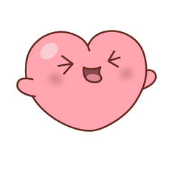 CUTE HEART,  KAWAII STYLE, LOVE 