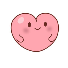 CUTE HEART,  KAWAII STYLE, LOVE 