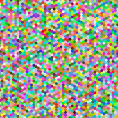 Background with crazy fashionable bright mosaic. Vector illustration