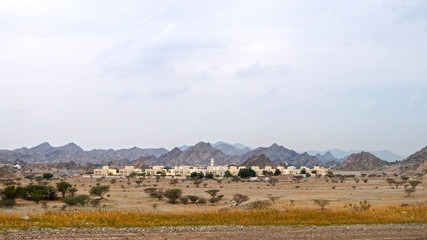 arabian mountains landscape