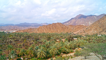 arabian mountains landscape