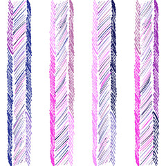 Seamless pattern hand drawn ink stripes and line. Simple sketchy wallpaper. School color ink.