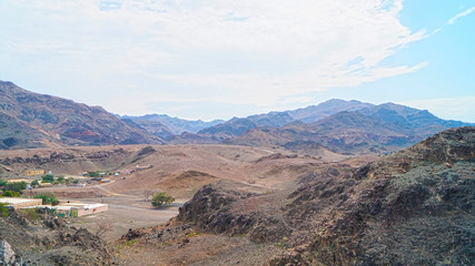 arabian mountains landscape