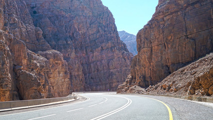 arabian mountains landscape