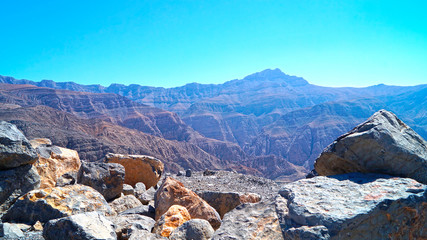 arabian mountains landscape