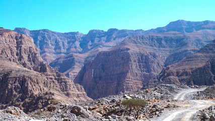 arabian mountains landscape