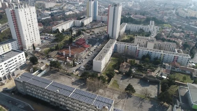 Marseille drone - Aerial Shot - La Viste