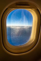 Light in the Airplane Window