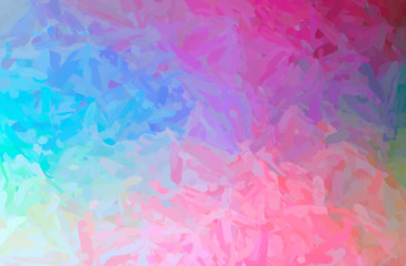 Abstract illustration of pink Impressionist Impasto background