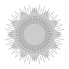 Geometric Shapes and Light Ray Collection. Hipster Style Frames. Great for retro style projects.