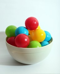 colorful toy balls