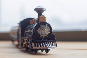 Toy steam engine model
