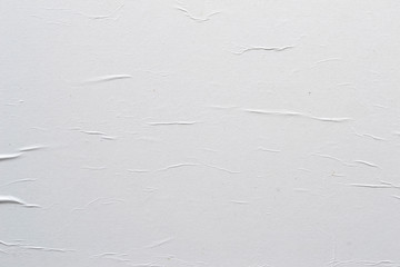 White creased poster texture