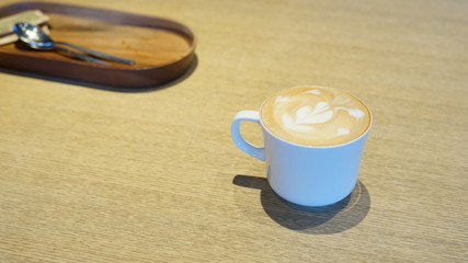 カフェラテ、ラテアート