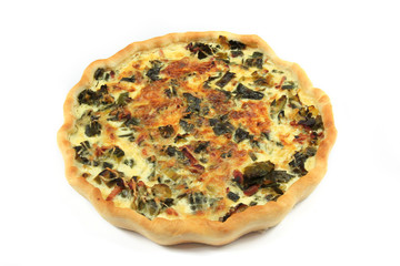 quiche aux poireaux