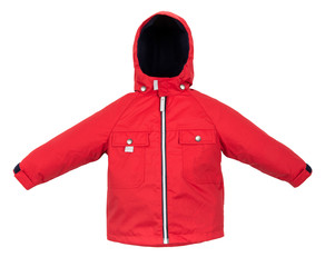 Warm jacket isolated