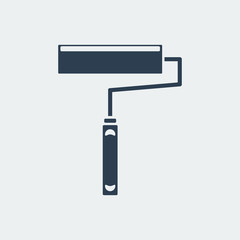 Paint roller icon.For web design.Vector Illustration