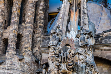 Vue de la sagrada familia